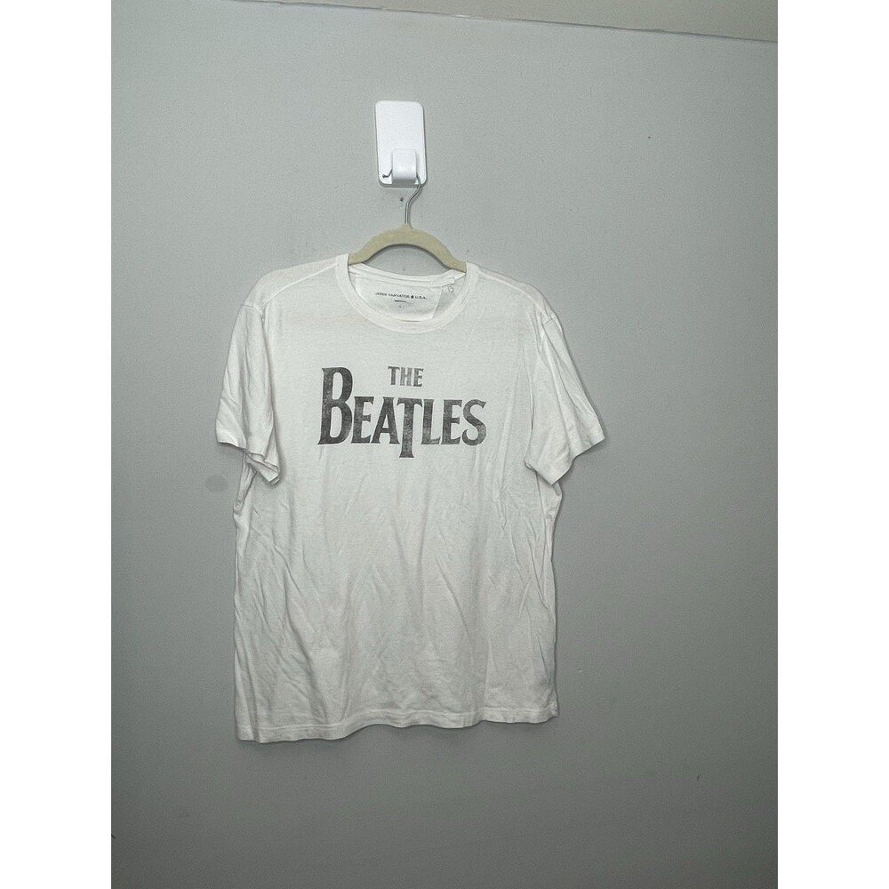 John Varvatos Limited Edition Legendary Rock Shirt Mens Large White The Beatles